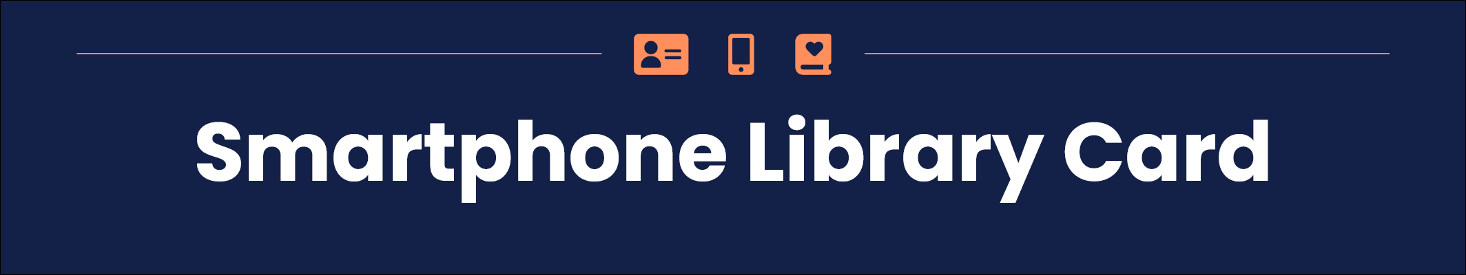 Smartphone Library card